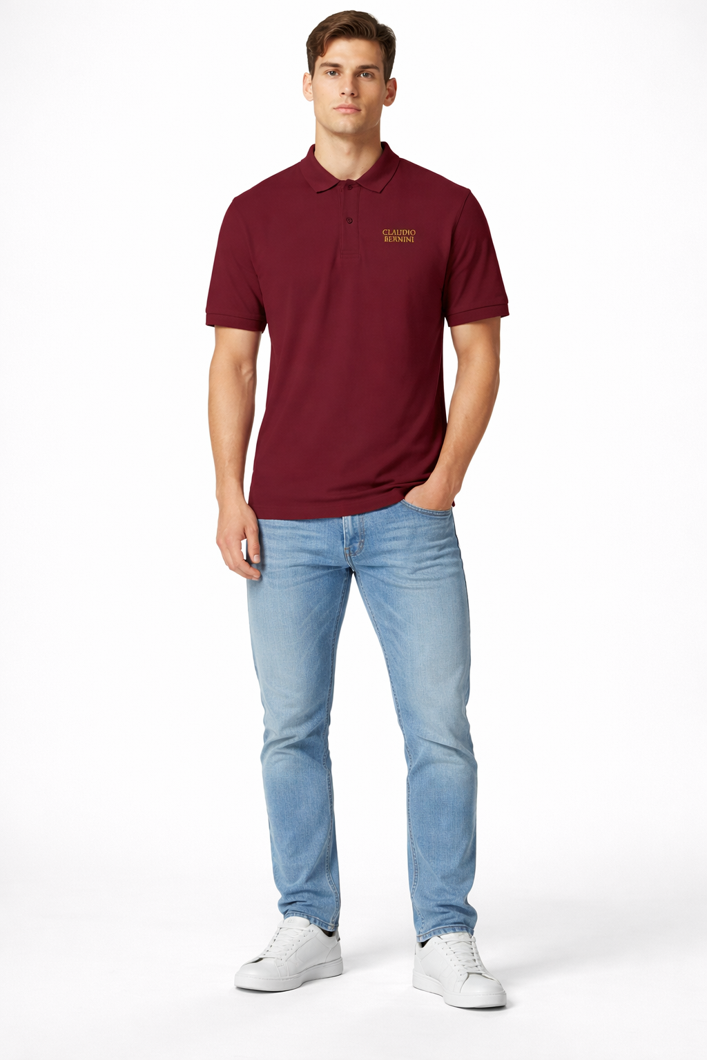 Claudio Bernini Basic Poloshirt