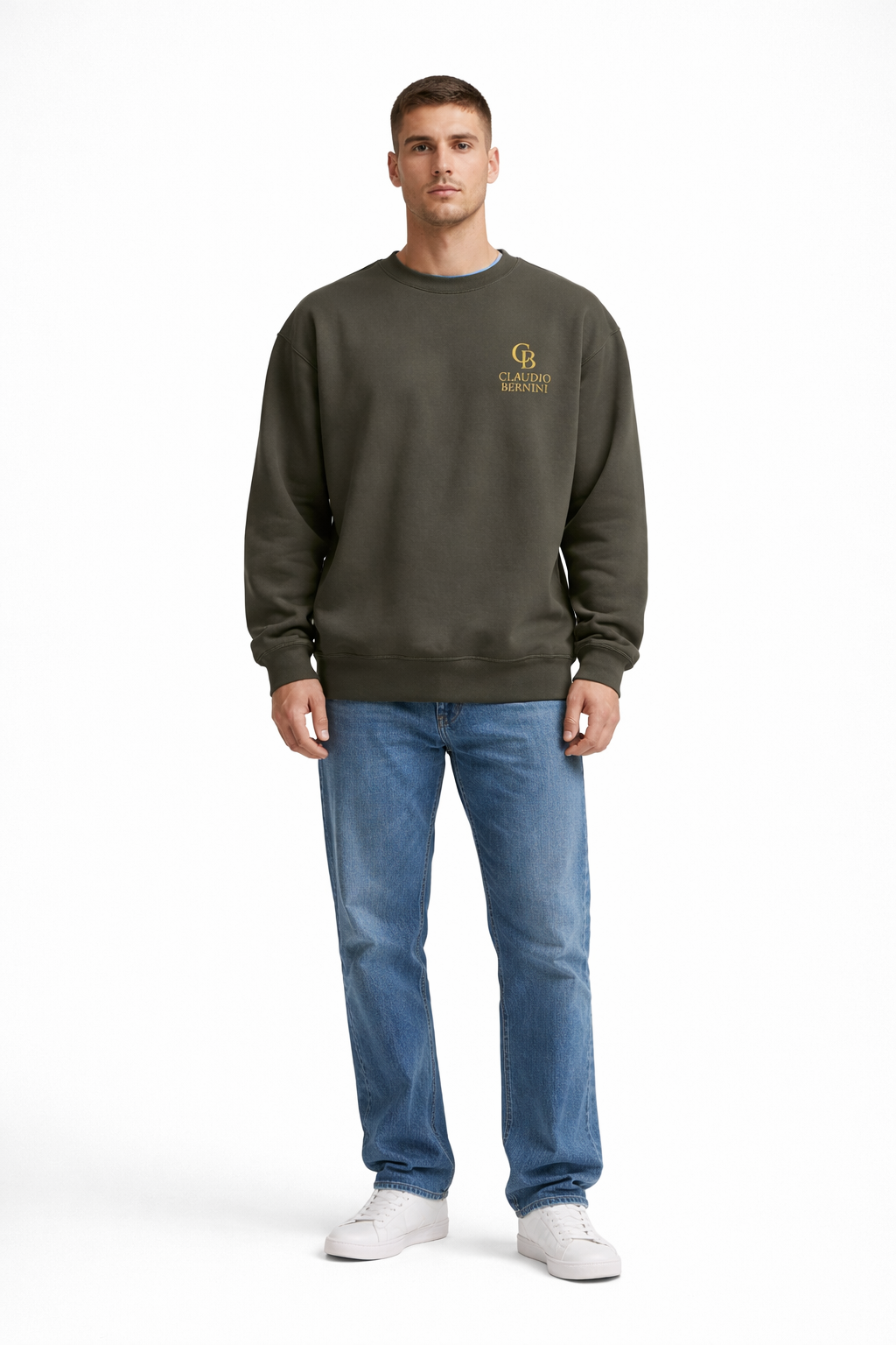 Claudio Bernini Monogram Sweatshirt (Stick)