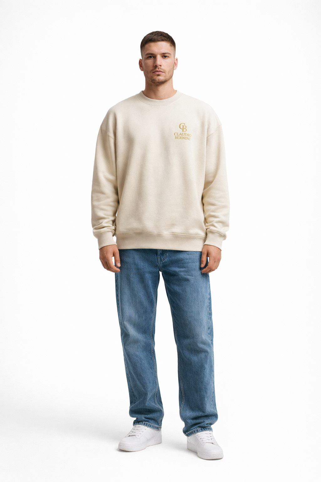 Claudio Bernini Monogram Sweatshirt (Stick)